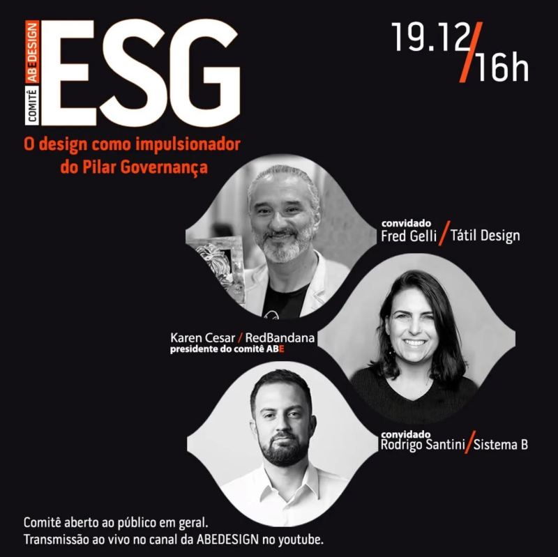 Comitê ESG ABEDESIGN - Pilar G