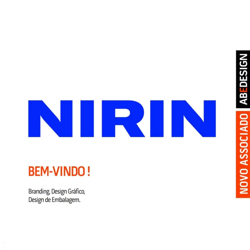 Novo Associado ABEDESIGN - Nirin