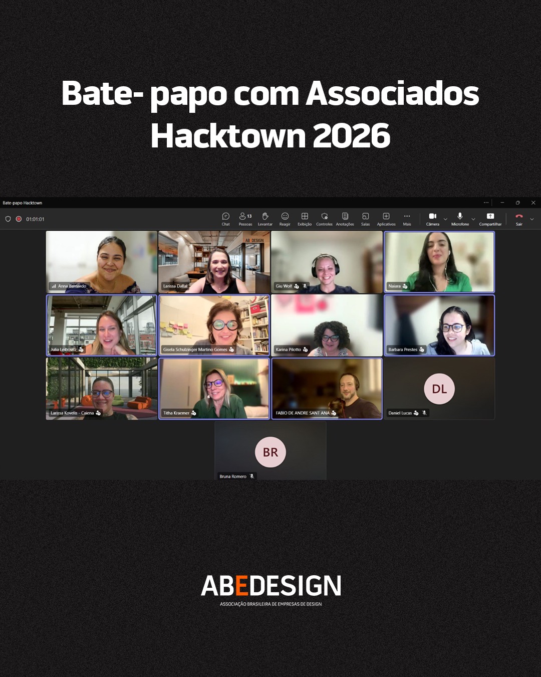 Bate-papo com associados Hacktown 2026