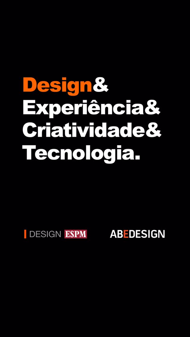 Publicações do evento Design e Experiência e Criatividade e Tecnologia