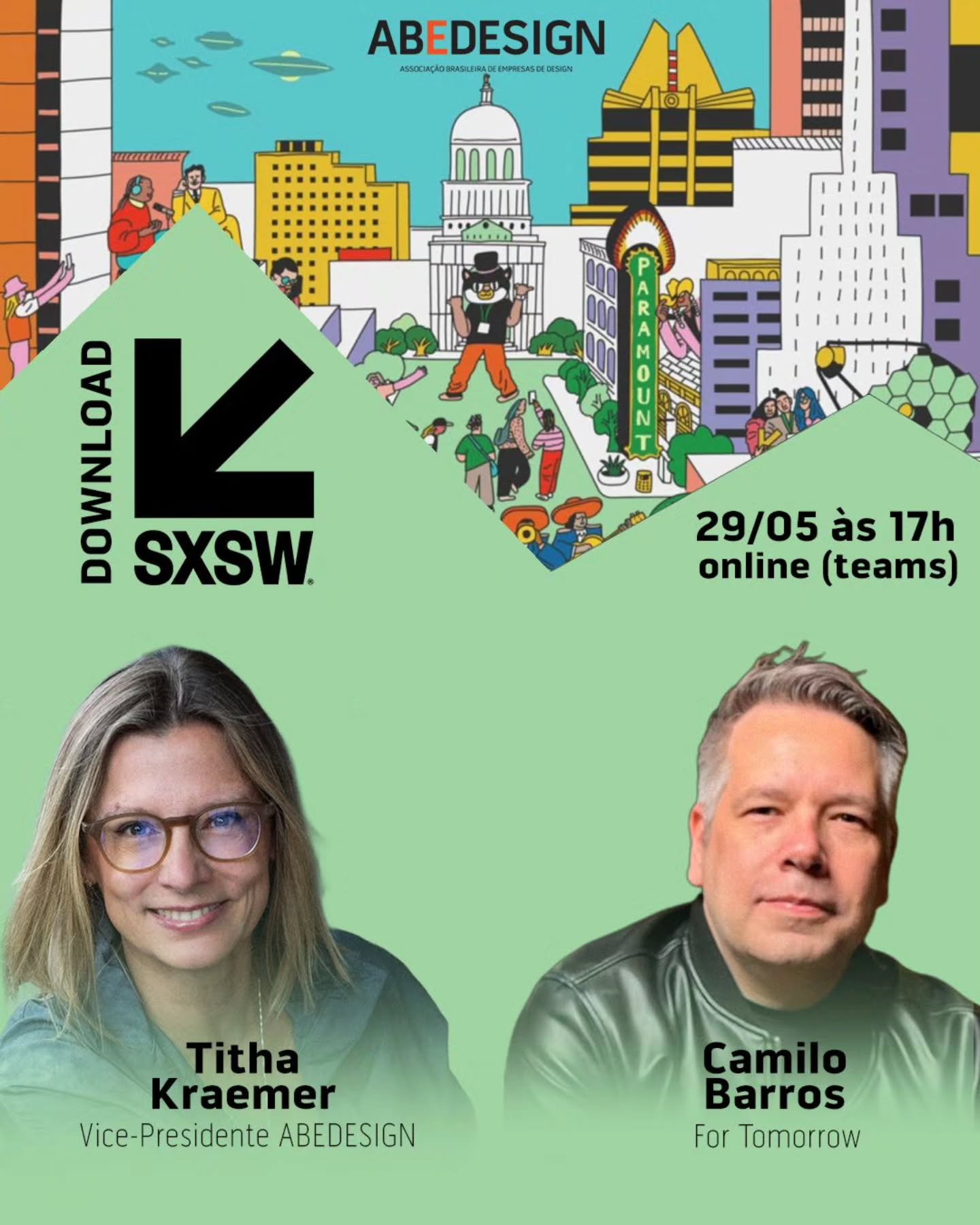 Republicação Download SXSW com Thita Kraemer e Camilo Barros
