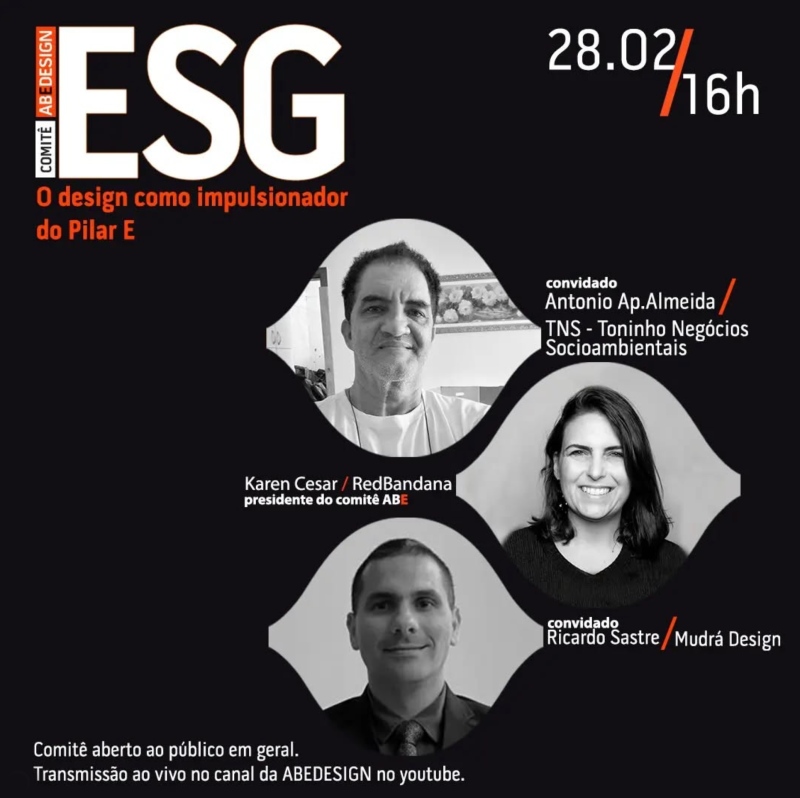 Comitê ESG ABEDESIGN - Pilar E